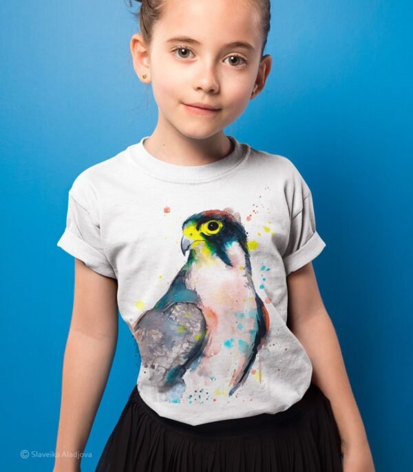 Lanner falcon art T-shirt