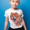 Chow Chow dog art T-shirt
