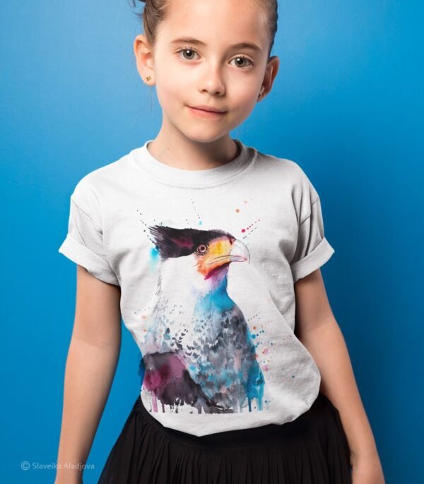 Northern Crested Caracara art T-shirt
