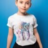 Amur leopard art T-shirt