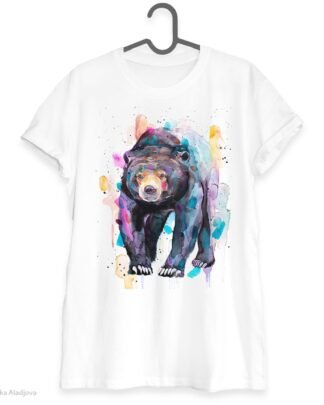 Sun bear, Honey bear art T-shirt