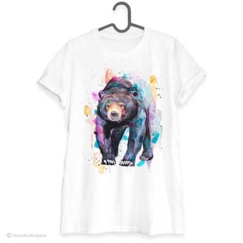 Sun bear, Honey bear art T-shirt