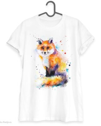Fox art T-shirt