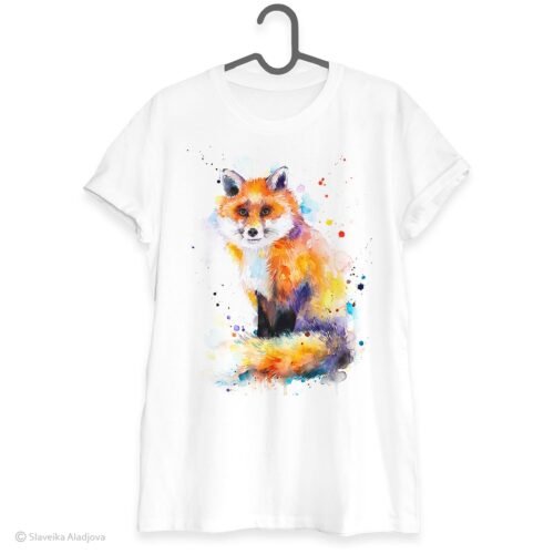 Fox art T-shirt