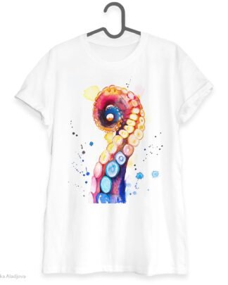 Octopus Tentacle art T-shirt