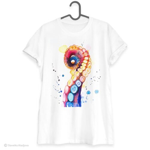 Octopus Tentacle art T-shirt