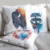 Tapanuli orangutan art Pillow case