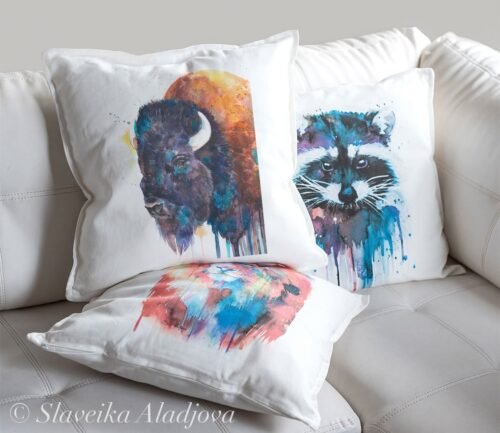 Tapanuli orangutan art Pillow case