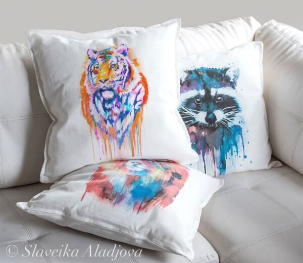 Tiger art Pillow case