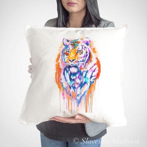 Tiger art Pillow case