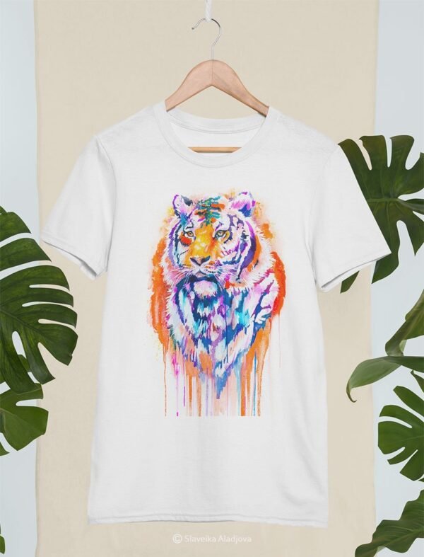 Tiger art T-shirt SA00015 Tiger art T-shirt