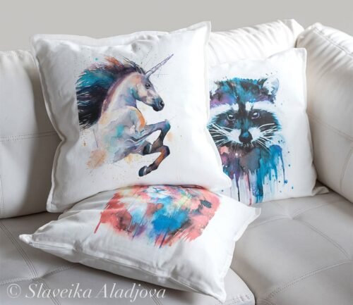 Unicorn art Pillow case