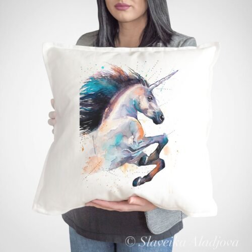 Unicorn art Pillow case