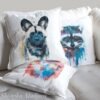 Wild Dog art Pillow case