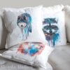 Wolf art Pillow case