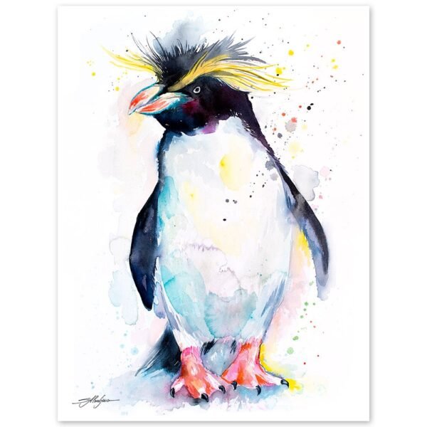 Rockhopper penguin