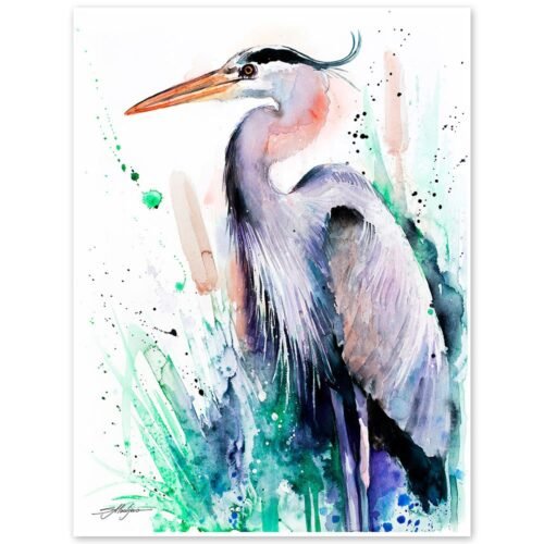 Great blue heron