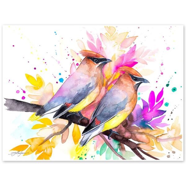 Cedar Waxwings