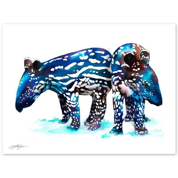Baby tapir