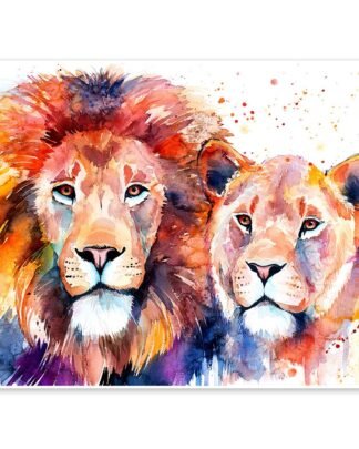 Lion Lioness Love