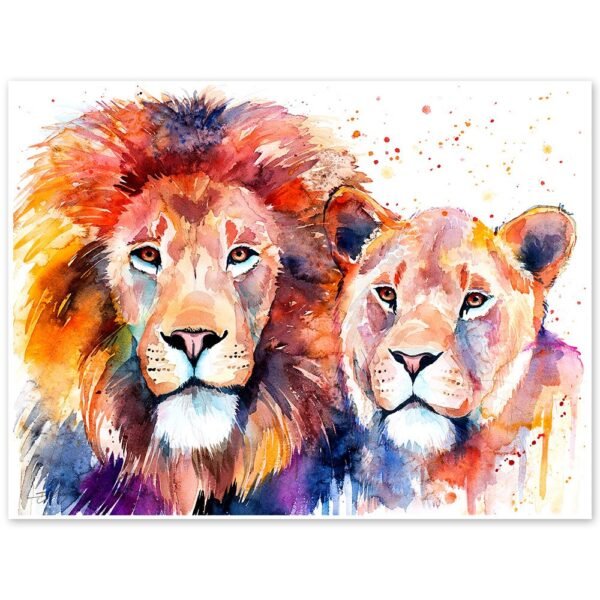 Lion Lioness Love