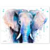 Blue Elephant Head