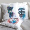 Manchester Terrier art pillow cover