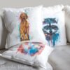 Vizsla Dog art pillow cover