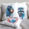 Gordon Setter art pillow cover