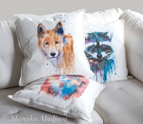 Dingo art Pillow case