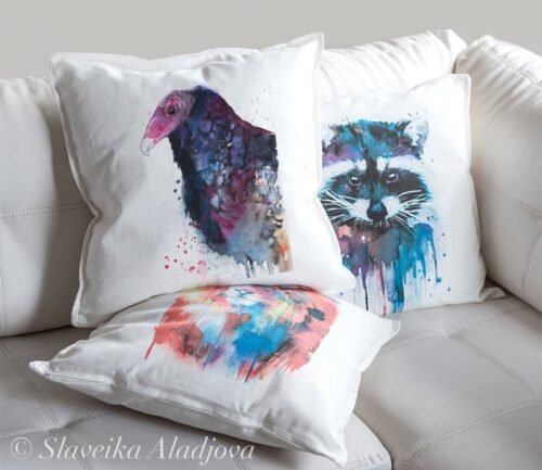 Turkey Vulture pillow case