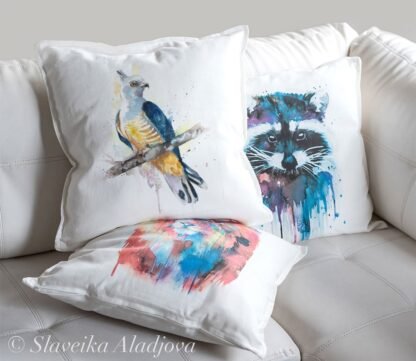 Pacific baza art Pillow cover