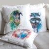 Kea art Pillow cover