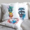 Pineapple art pillow cover