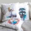 American Avocet art Pillow cover