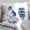 American Kestrel art Pillow cover