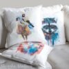 Goldfinch art Pillow cover