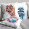 Chow Chow dog art pillow cover