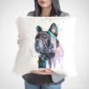 French Bulldog art pillow cover French Bulldog art pillow cover