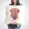 French Mastiff art pillow cover French Mastiff art pillow cover