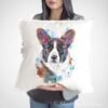 Cardigan Welsh Corgi art pillow cover