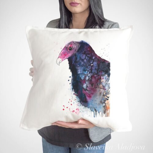 Turkey Vulture pillow case