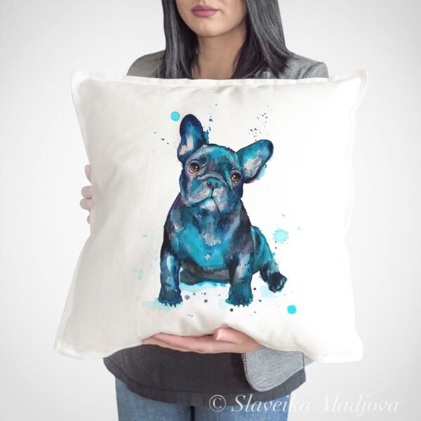 French Bulldog pillow cover