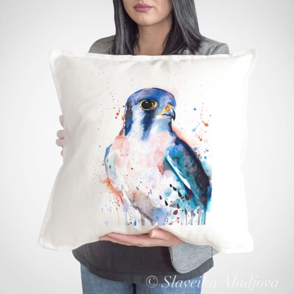 American Kestrel art Pillow cover