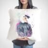 Bearded vulture art Pillow cover Bearded vulture art Pillow cover