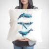 whales pillow case whales pillow case
