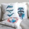 whales pillow case whales pillow case