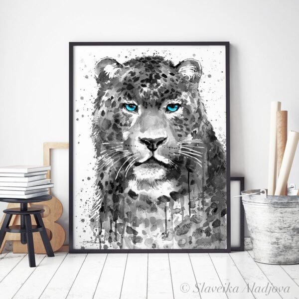 Black and white Panther Leopard Jaguar 3 Black and white Panther Leopard Jaguar
