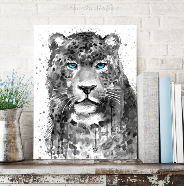 Black and white Panther Leopard Jaguar 4 Black and white Panther Leopard Jaguar
