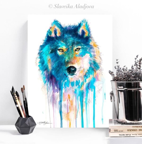 Blue wolf